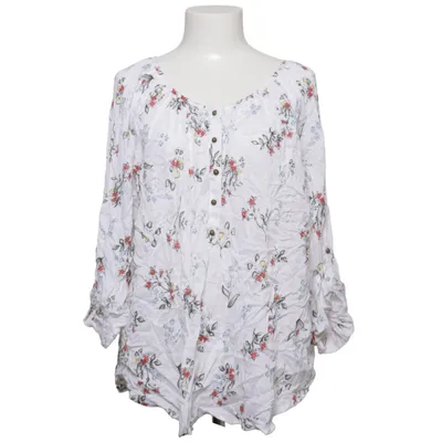 Bluse (Hvid, Flerfarvet) fra Isolde Viscose