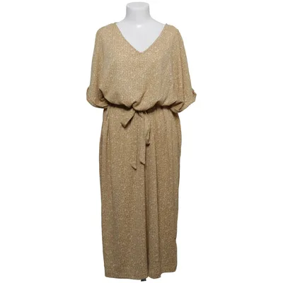 Wrap dress (Beige, Multicolored) from MyWear Woman Elastane, Polyester
