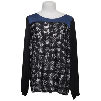 Blouse (Zwart, Blauw, Wit) van Taifun