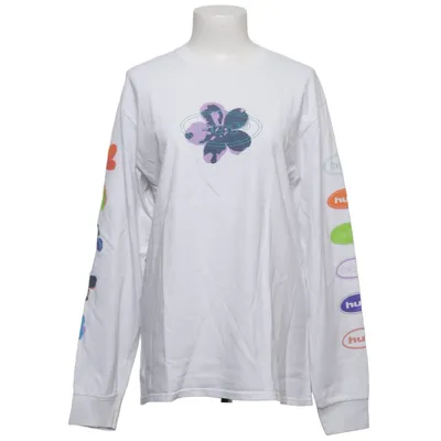 T-shirt à manches longues (Blanc, Multicolore) de HUF Coton