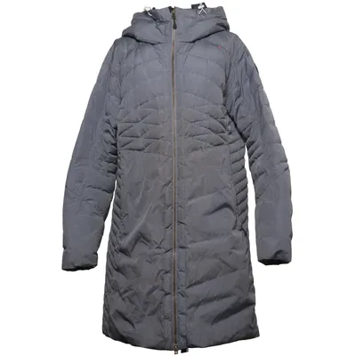 Down coat (Gray) from Áhkká Down, Feather, Polyester