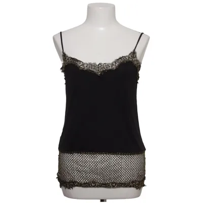 Tank Top (Black, Gold) from Pinko