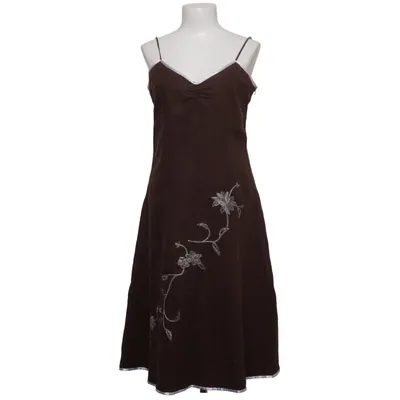 Kleid (Braun) von Fransa Acetat, Leinen, Viskose