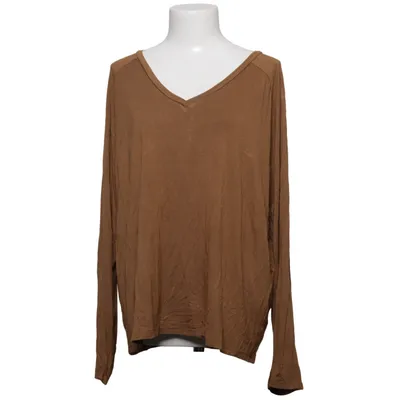 Långärmad t-shirt (Brun) från IVY Beau Elastan, Viskos