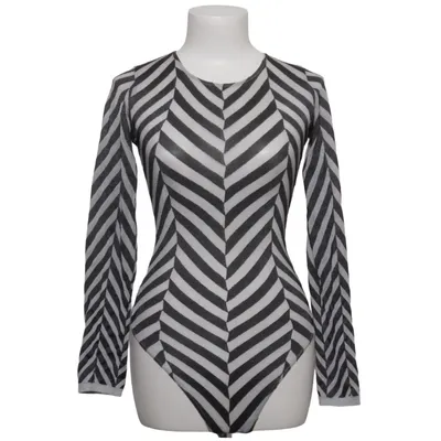 Romper (Grijs, Zwart) van Wolford Katoen, Elastaan, Polyamide, Polyester