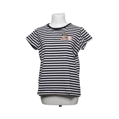 T-shirt (Black, White) from Femi Stories Cotton, Elastane