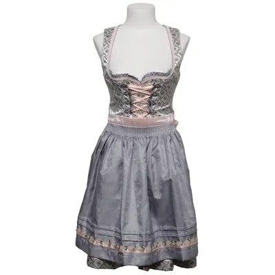 Dirndl (White, Gray, Pink) from Krüger Madl Polyester