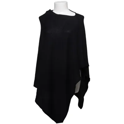 Poncho (Zwart) van Unmade Copenhagen Kasjmier, Katoen, Polyester, Viscose