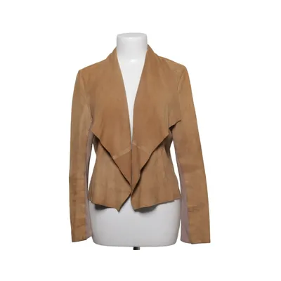 Læderblazer (ZUI CILLA LEATHER JACKET) fra Kaffe Læder, Polyester