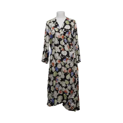 Wikkeljurk (Zwart, Meerkleurig) van Miss Clarity Elastaan, Viscose