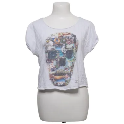 T-shirt (White, Multicolored) from Einstein & Newton Cotton