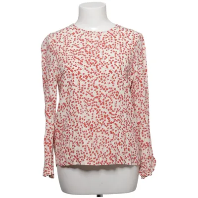 Blouse (Rouge, Blanc, Multicolore) de Ganni Viscose