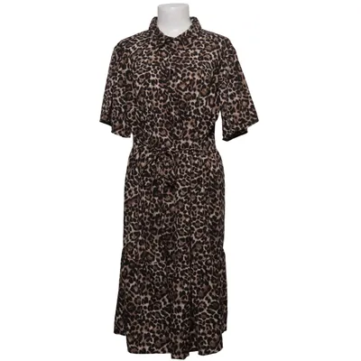 Robe chemise (Marron, Noir) de New Look Curves Polyester