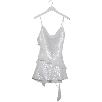 Robe de cocktail (Blanc) de Zara Polyester