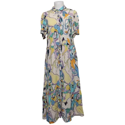 Blusenkleid (Beige, Mehrfarbig) von Nümph Viskose