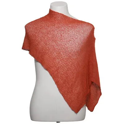 Poncho (Rood) van Ulla Jacobsson Kläder Viscose