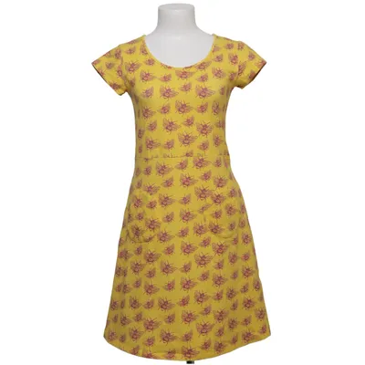 Robe (Jaune, Violet) de Cissi och Selma Élasthane, Coton biologique