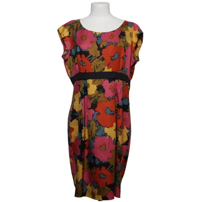 Robe (Rose, Jaune, Bleu, Multicolore) de Hobbs Acétate, Soie, Laine