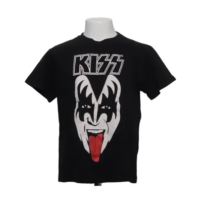 T-shirt (Sort) fra Kiss Bomuld