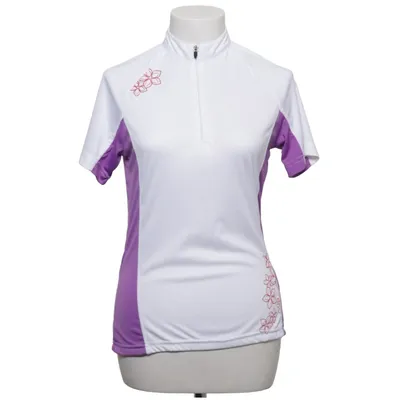 Cykeltrøje (Hvid, Lilla) fra Sports Polyester