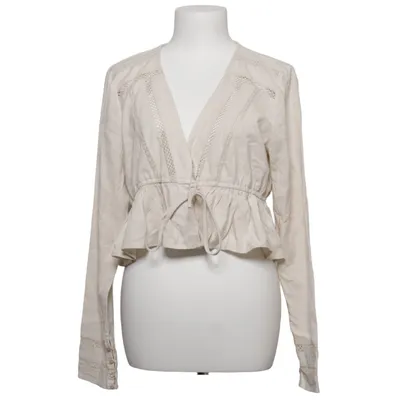 Bluse (Beige) von My Jewellery Baumwolle, Leinen