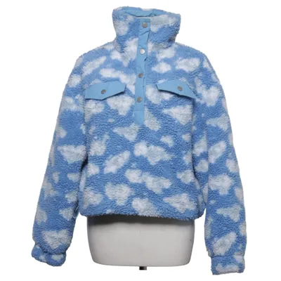 Fleece jas (Blauw, Wit) van Urban Outfitters Nylon, Polyester