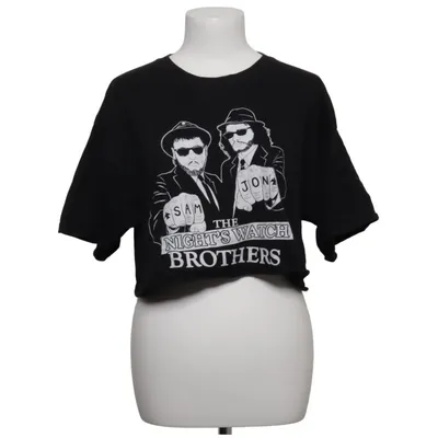 T-shirt (Black) from Teefury Cotton