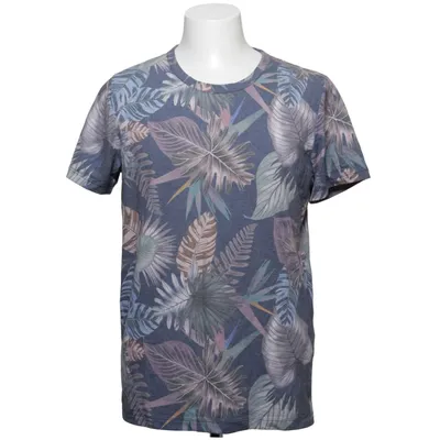 T-shirt (Blue, Multicolored) from Selected Homme Cotton, Polyester