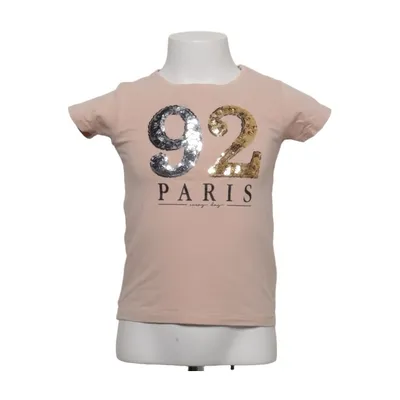 T-shirt (Pink) fra Sweet Heart Bomuld, Elastan