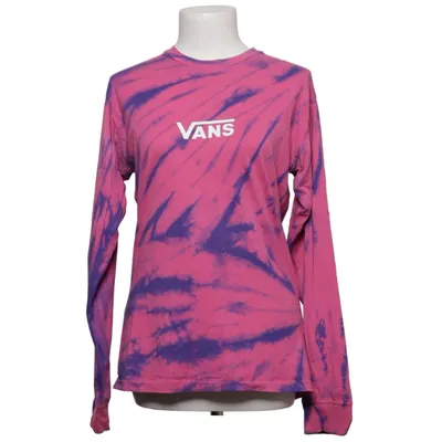 Langærmet t-shirt (Pink, Blå, Flerfarvet) fra Vans Bomuld