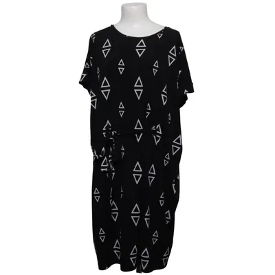 Robe (Noir, Blanc) de JYOTHI Élasthane, Polyester