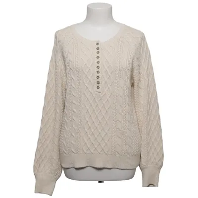 Strickpullover (Beige) von La Maille Sézane Bio-Baumwolle, Polyester