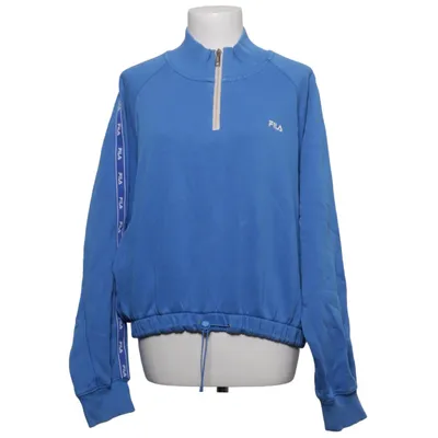 Sweatshirt (Blauw) van Fila x Weekday Katoen, Polyester
