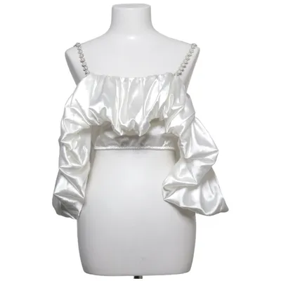 Boléro (Blanc) de Rare London Polyester