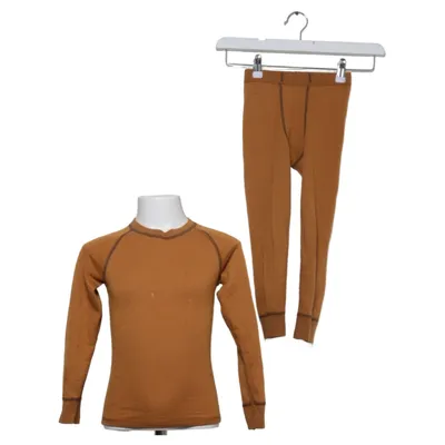 Vêtements thermique (Marron) de Merino Laine de mouton, Polyamide