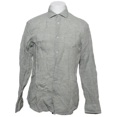 Shirt (Grijs) van Riley Linnen