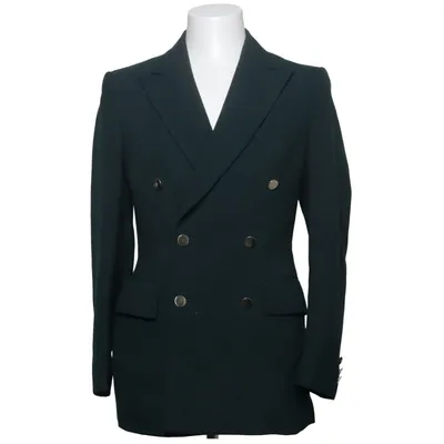 Kavaj (Grön) från Elson Polyester, Viskos, Ull