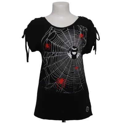 Top (Zwart, Wit, Rood) van Gothicana by EMP