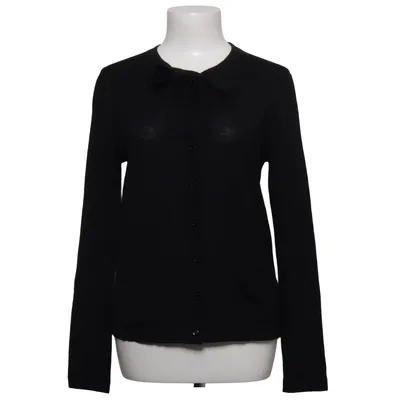 Cardigan (Black) from Lawrence Grey Merino wool