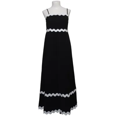 Robe longue (Noir, Blanc) de Angashion Polyester