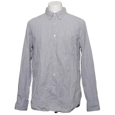 Buttondown-skjorta (Grå, Vit) från Uniqlo Bomull