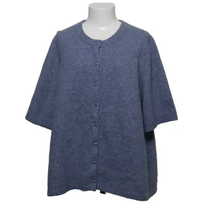 Cardigan (Bleu) de XLNT by KappAhl Acrylique, Élasthane, Polyester, Laine