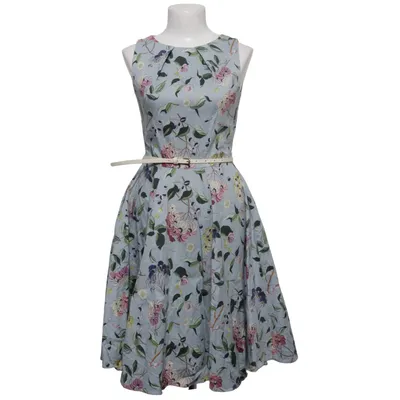 Dress (Blue, Multicolored) from Closet London Cotton, Elastane