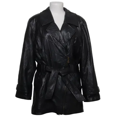 Leather coat (Black) from Giorgio Mobiani Leather