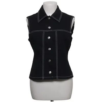 Gilet (Noir) de Colourville Coton, Élasthane
