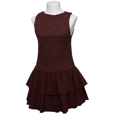 Kjole (Brun) fra ASOS Design Bomuld, Elastan, Polyester