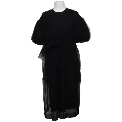 Jurk (Zwart) van Simone Rocha Katoen, Polyamide