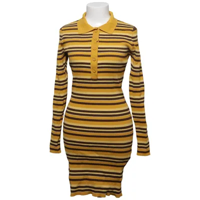 Polo dress (Yellow, Brown) from STR Polyamide