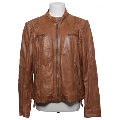 Leather jacket (Brown) from Helium Leather
