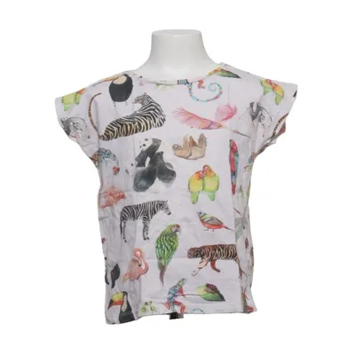 T-shirt (Grå, Flerfarvet) fra Kate Morgan Studio x H&M Bomuld
